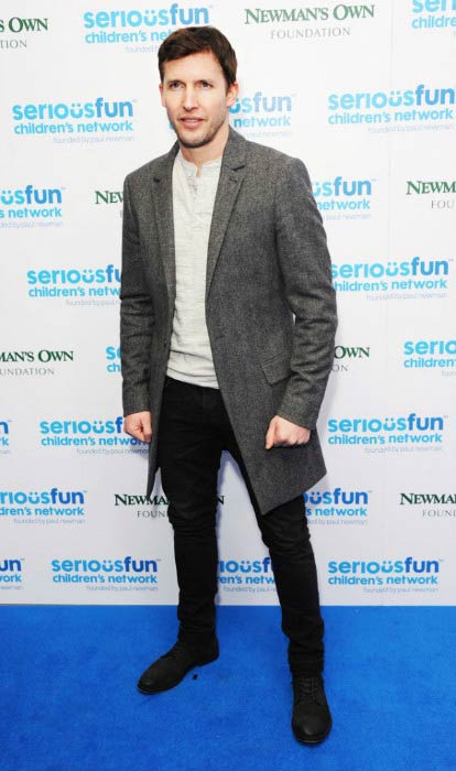 James Blunt at the SeriousFun London Gala in December 2013