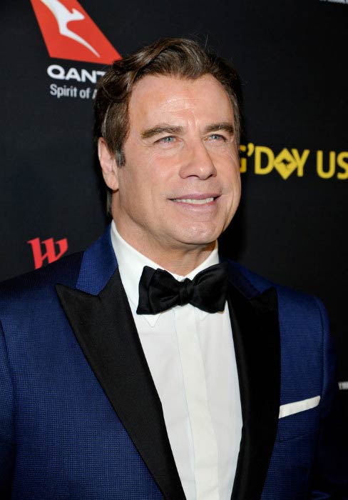 John Travolta at the G'Day Black Tie Gala in January 2017