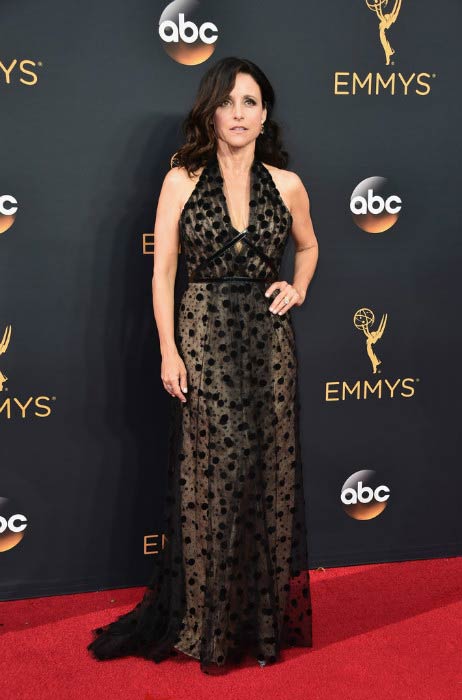 Julia Louis-Dreyfus at the 2016 Primetime Emmy Awards