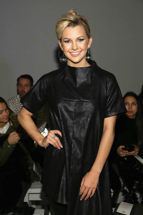 Karlie Hay at the Fashion Hong Kong show during New York Fashion Week in February 2017