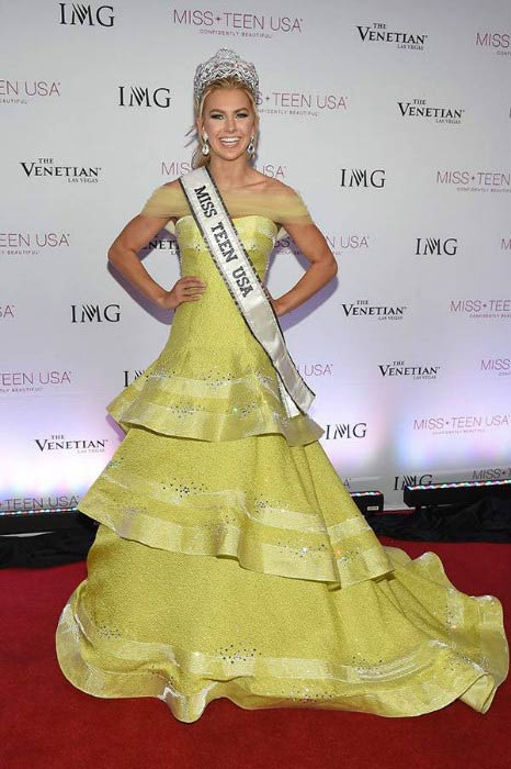 Karlie Hay after being crowned Miss Teen USA in July 2016