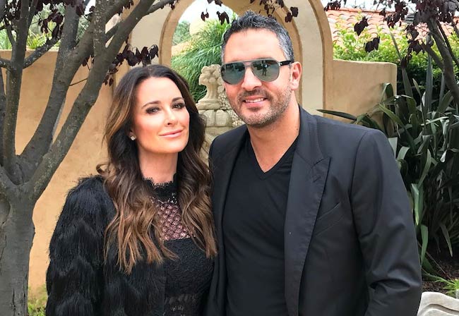 Kyle Richards with husband Mauricio Umansky