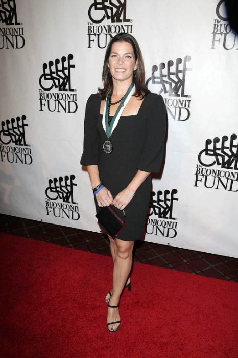 Nancy Kerrigan at the 26th Annual Great Sports Legends Dinner in September 2011
