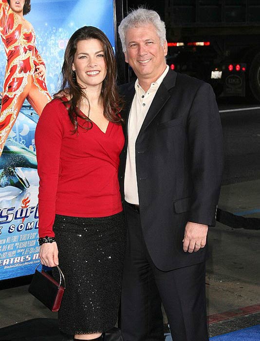 Nancy Kerrigan and Jeremy Solomon at the Blades of Glory premiere in June 2007