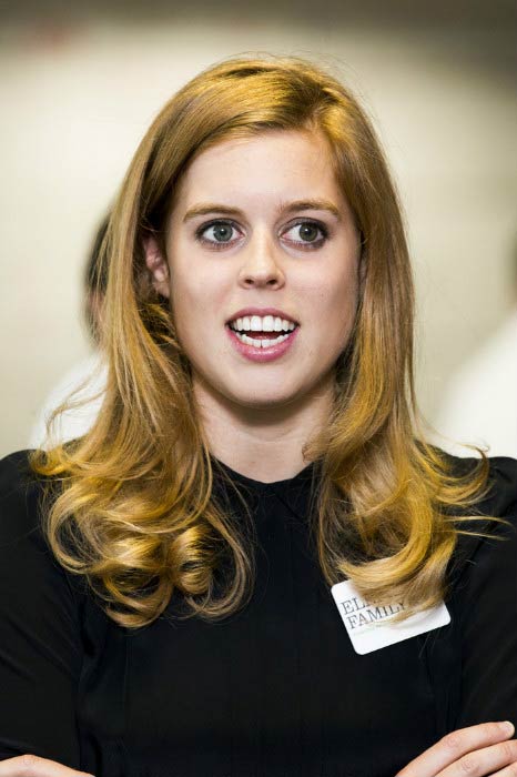 Princess Beatrice at the annual BGC Global Charity Day in September 2014