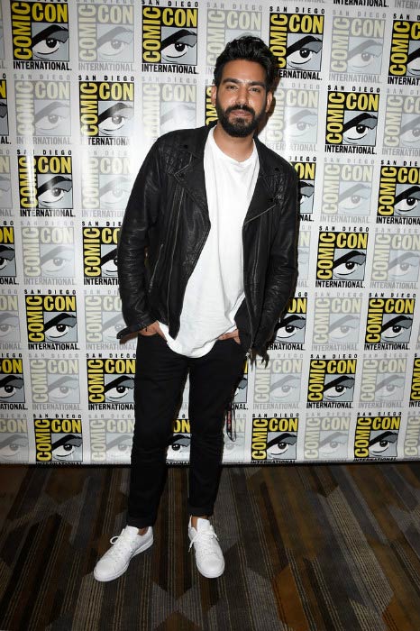 Rahul Kohli at the iZombie Press Line during Comic-Con International 2016