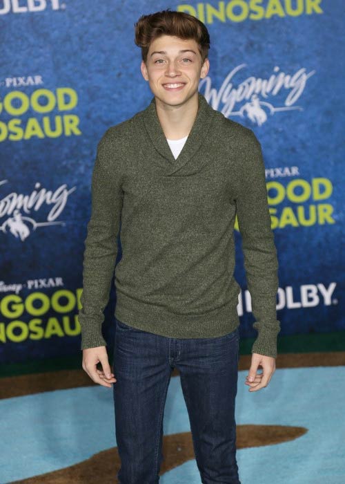 Ricky Garcia at The Good Dinosaur premiere in November 2015