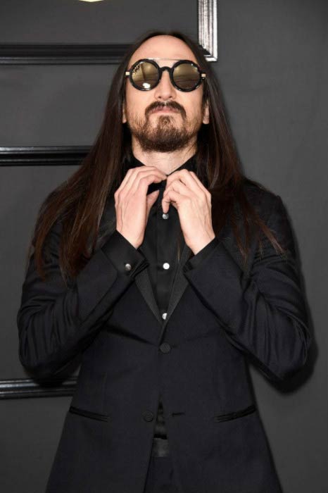 Steve Aoki at the 59th GRAMMY Awards in February 2017