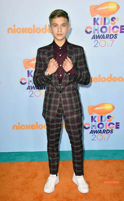 Thomas Kuc at the Nickelodeon's 2017 Kids' Choice Awards