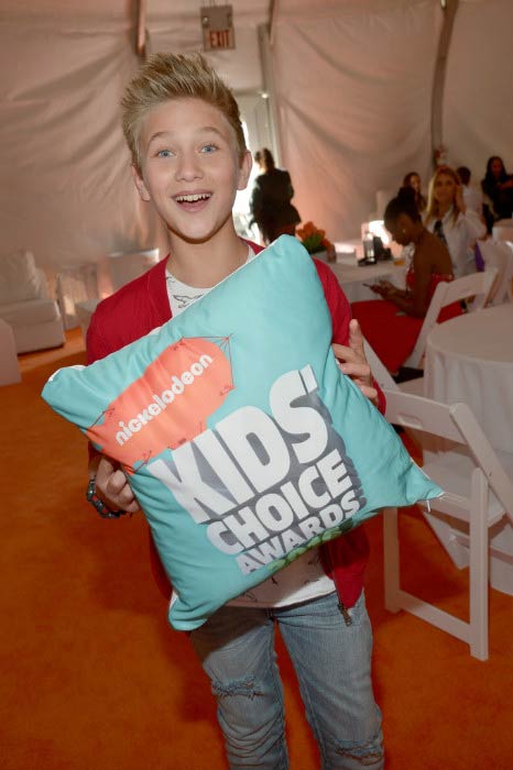 Thomas Kuc at the Nickelodeon's Kids' Choice Awards in March 2016