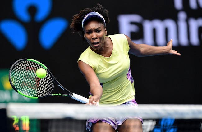 Venus Williams at R2, Rod Laver Arena as seen on January 18, 2017