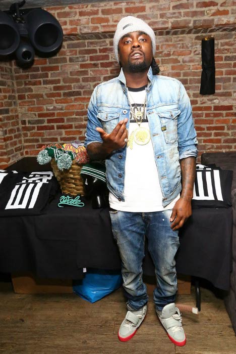 Wale at the Wrkng Title Fall 2014 press event