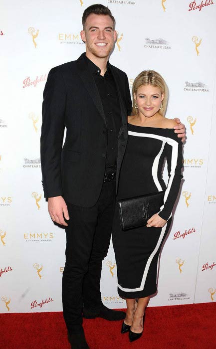 Witney Carson and Carson McAllister at the Emmy Award Nominees for Outstanding Choreography Cocktail Reception in September 2015