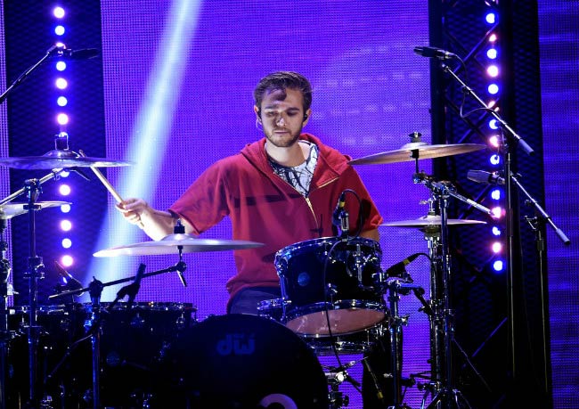 Zedd performing onstage at the iHeartRadio Music Festival in September 2016 in Las Vegas, Nevada