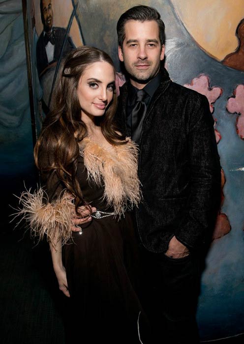 Alexa Ray Joel and Ryan Gleason at the New York City concert in April 2014