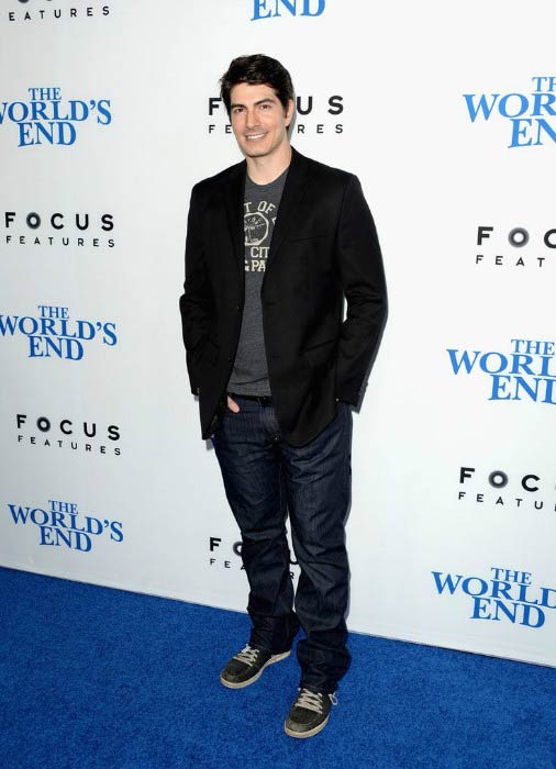 Brandon Routh at the premiere of Focus Features' The World's End in August 2013