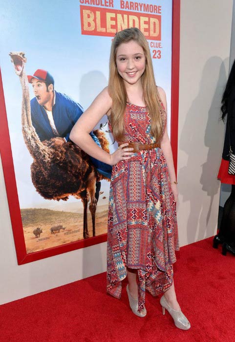 Cozi Zuehlsdorff at the Los Angeles premiere of 'Blended' in May 2014