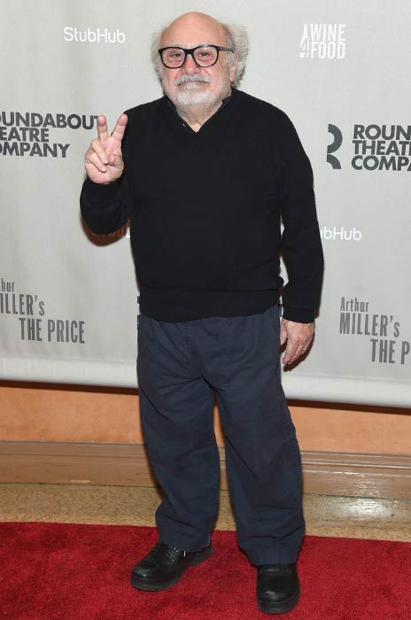 Danny DeVito at the Arthur Miller's The Price Broadway Opening Night in March 2017