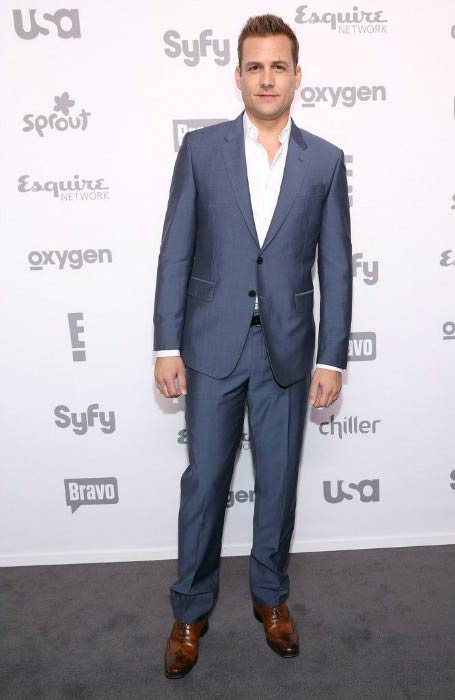 Gabriel Macht at the NBCUniversal Cable Entertainment Upfront in May 2015