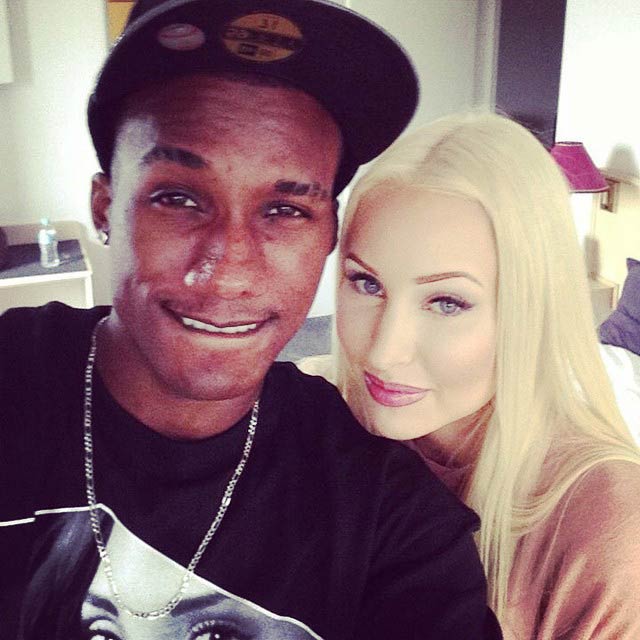 Hopsin and Alyce in a picture uploaded to social media in 2014