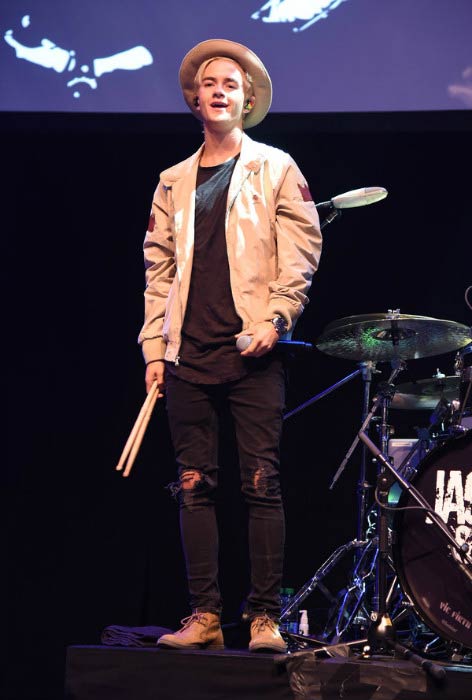 Jack Johnson onstage during Z100 & Coca-Cola All Access Lounge in December 2016