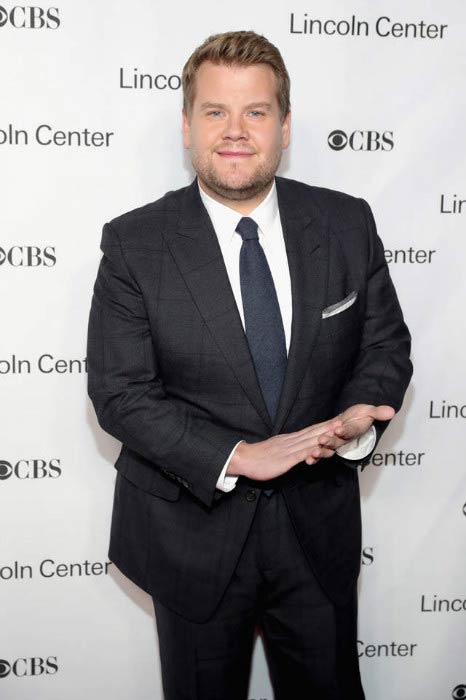 James Corden at the Lincoln Center's American Songbook Gala in February 2017