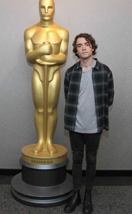 Jamie Blackley at the Official Academy Screening of Irrational Man in July 2015 in New York City