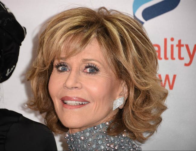 Jane Fonda at the Equality Now's third annual Make Equality Reality fundraising gala in December 2016