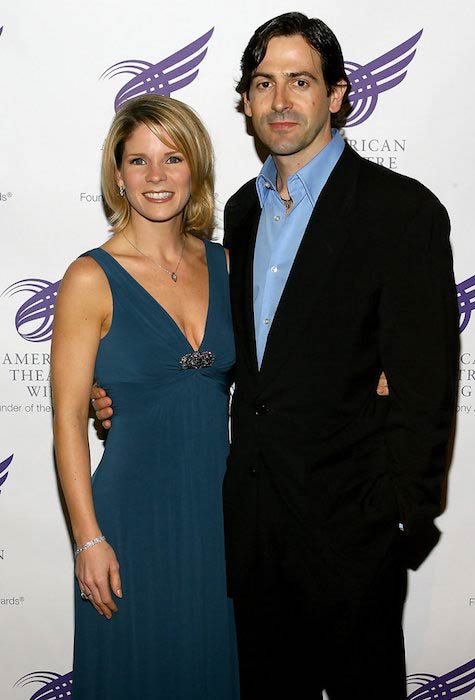 Kelli O’Hara with husband Greg Naughton at an American Theatre Wing Spring Gala 2008