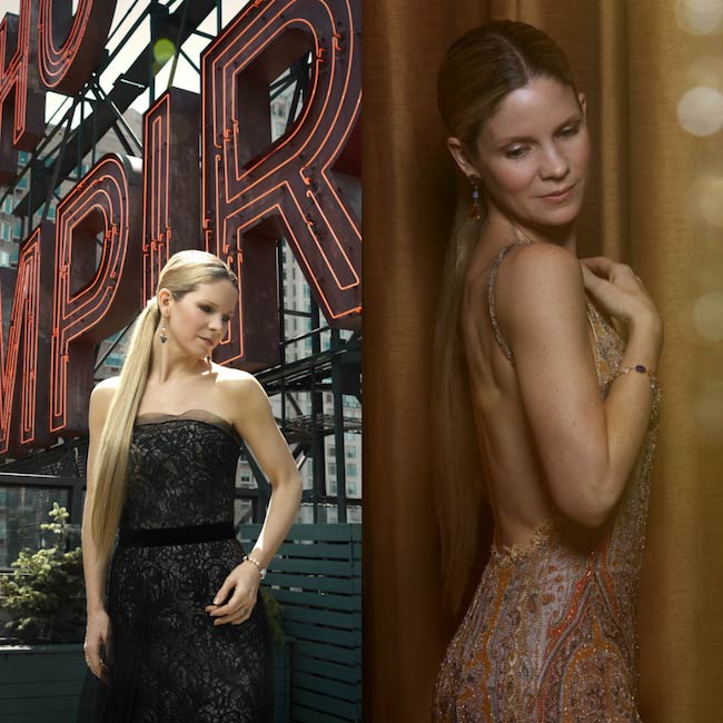Kelli O’Hara’s photography by Nathan Johnson at the Empire Hotel for the Broadway Style Guide in May 2015