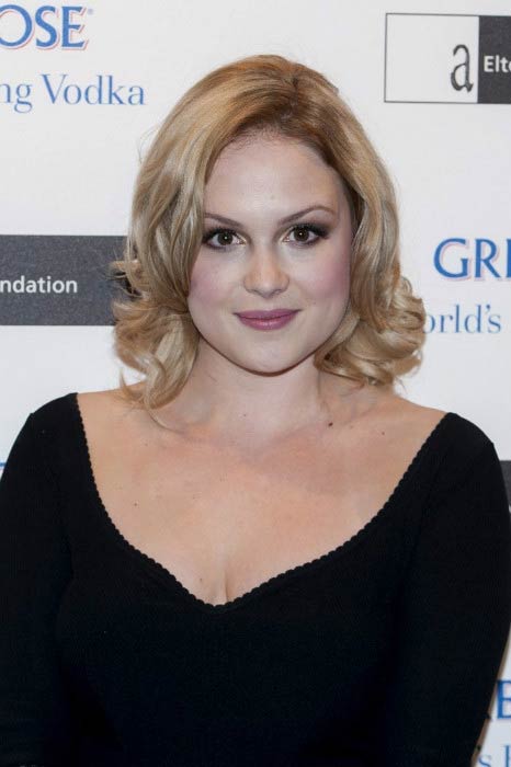 Kimberley Nixon at the Elton John's Grey Goose Ball in November 2012