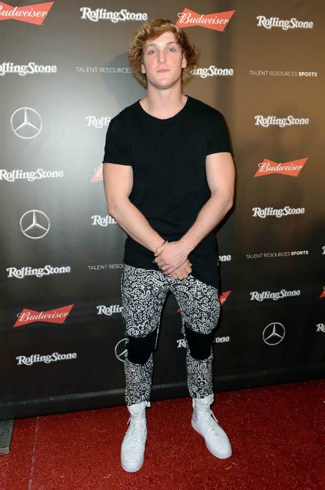 Logan Paul at the Rolling Stone Live: Houston event in February 2017