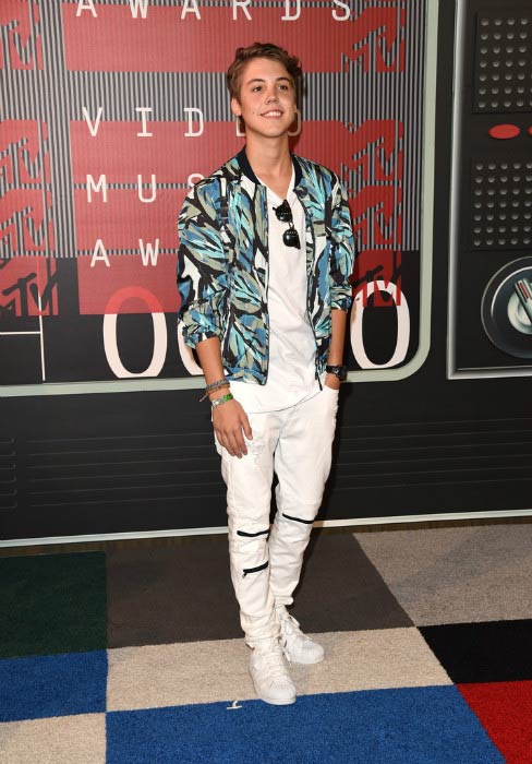 Matthew Espinosa at the 2015 MTV Video Music Awards