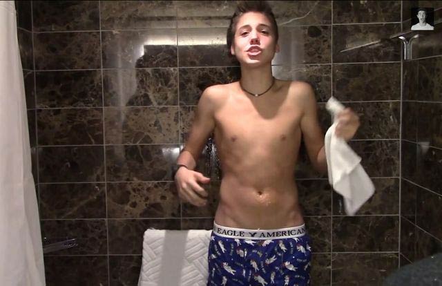 Matthew Espinosa shirtless body