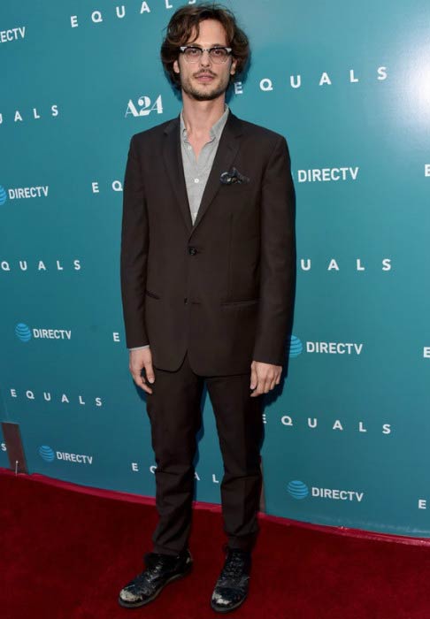 Matthew Gray Gubler at the premiere of A24's "Equals" in July 2016