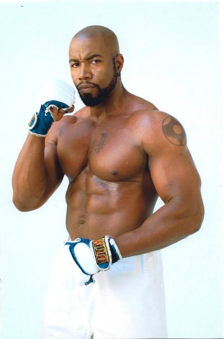 Michael Jai White shirtless body