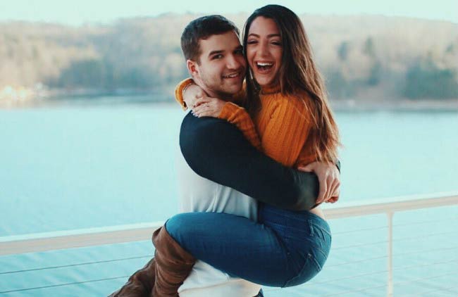 Niki Demartino and Jerry Pascucci in a social media post in 2016