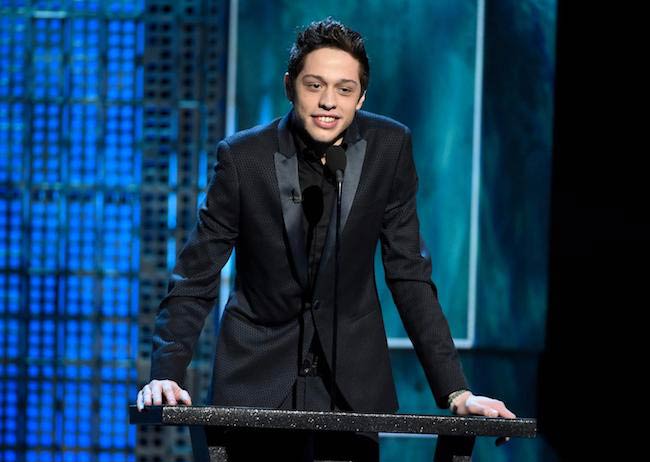 Pete Davidson at Justin Bieber’s roast in March 2015