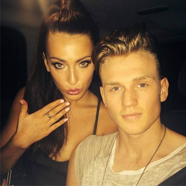 Tristan Evans and Anastasia Smith in a social media picture in 2015