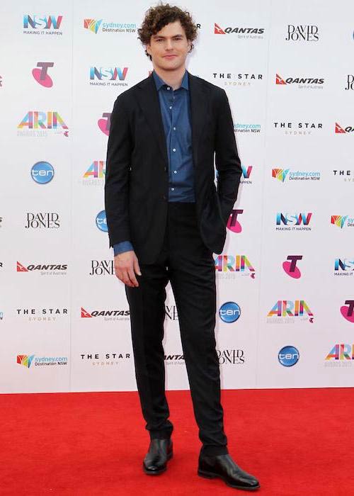 Vance Joy at the 2015 ARIA AwardsVance Joy at the 2015 ARIA Awards