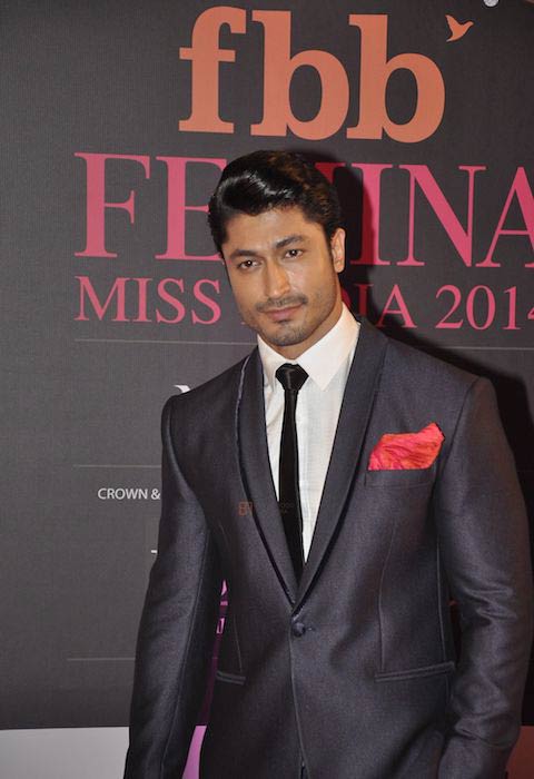 Vidyut Jammwal at the Femina Miss India in 2014