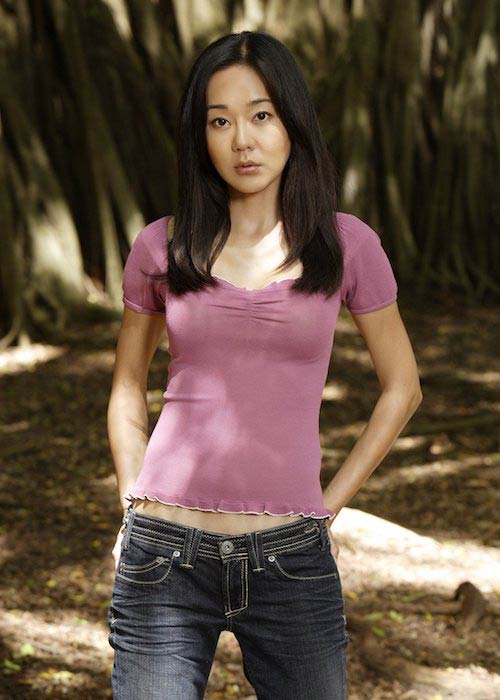 Yunjin Kim in a still from ABC series Lost