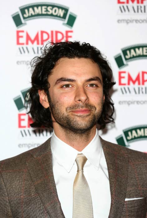 Aidan Turner at the Jameson Empire Awards in March 2014