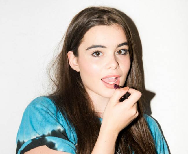 Barbie Ferreira poses for a photoshoot for Coveteur Magazine in 2015