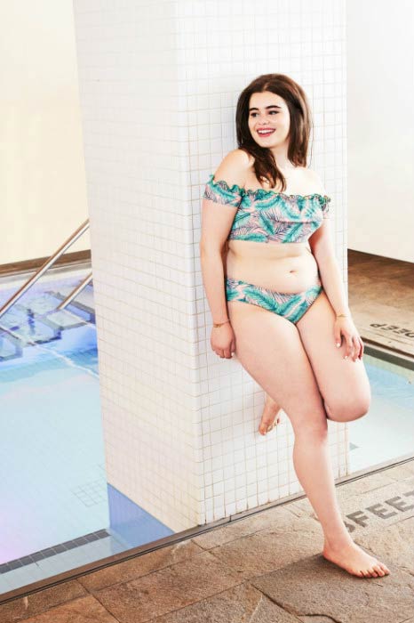 Barbie Ferreira poses for a photoshoot for Seventeen Magazine in 2015