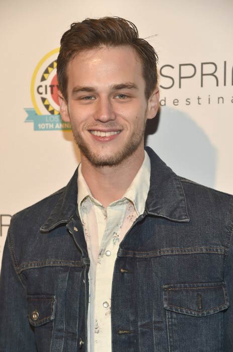 Brandon Flynn at the City Year Los Angeles Spring Break in May 2017