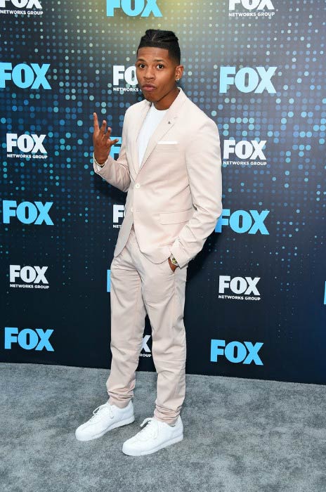 Bryshere Gray at the FOX Upfront event in May 2017