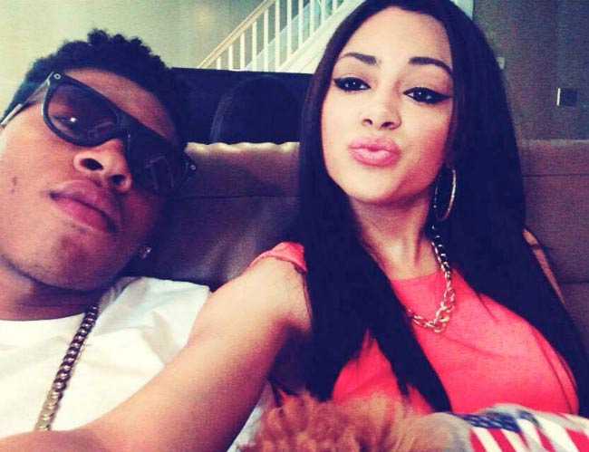 Bryshere Gray girlfriend Allonie Janet in a social media picture from 2015