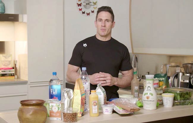 Celebrity Trainer Don Saladino cooking food