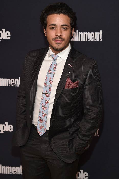 Christian Navarro at the Entertainment Weekly and PEOPLE Upfronts party in May 2017